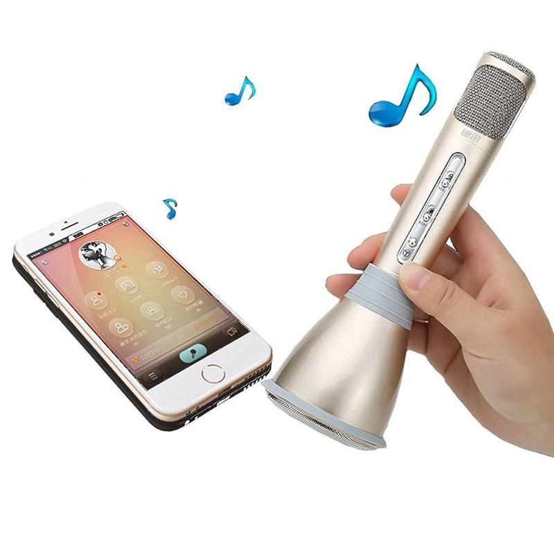 Micro bluetooth hát karaoke chất lượng cao, giá cực rẻ chỉ có tại Boba Shop